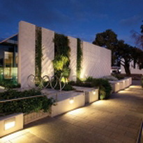 Recessed wall luminaires